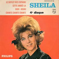 45T EP de Sheila 4 eme disque