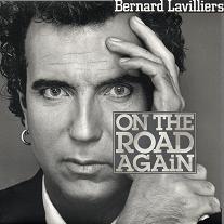 45T de Bernard Lavilliers "on the road again"