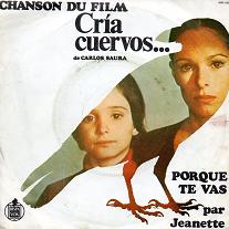 45T B O du film "Cria cuervos"