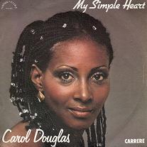 45T de Carol Douglas "my simple heart"